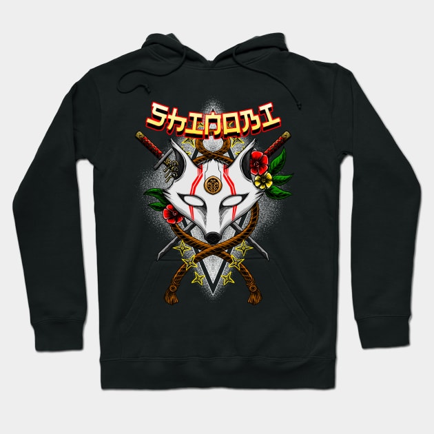 Shino Hoodie by Migite Art